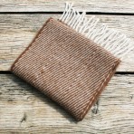 Chocolate & Beige Fringe