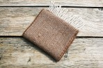 Chocolate & Beige Fringe