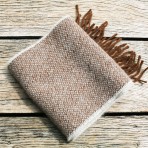 Beige & Chocolate Fringe